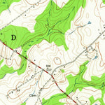 United States Geological Survey Dawson Crossroads, NC (1960, 24000-Scale) digital map