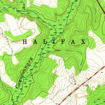 United States Geological Survey Dawson Crossroads, NC (1960, 24000-Scale) digital map