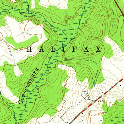 United States Geological Survey Dawson Crossroads, NC (1960, 24000-Scale) digital map