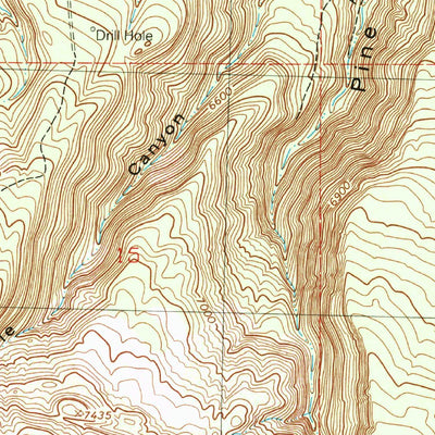 United States Geological Survey Dawson Draw, CO (1993, 24000-Scale) digital map