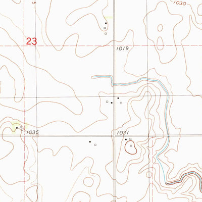 United States Geological Survey Dawson, IA (1982, 24000-Scale) digital map