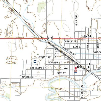 United States Geological Survey Dawson, MN (2022, 24000-Scale) digital map