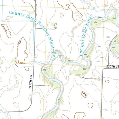 United States Geological Survey Dawson, MN (2022, 24000-Scale) digital map