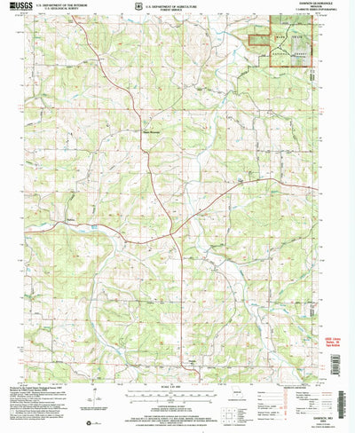 United States Geological Survey Dawson, MO (2004, 24000-Scale) digital map