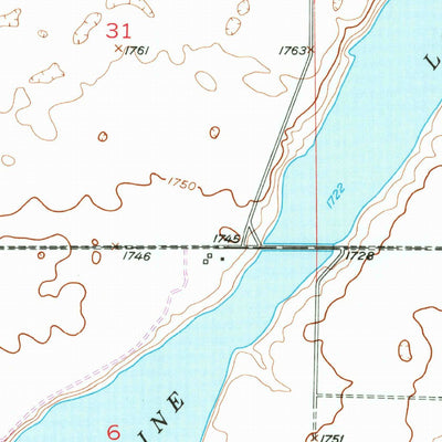 United States Geological Survey Dawson, ND (1952, 24000-Scale) digital map