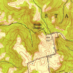 United States Geological Survey Dawson Springs SW, KY (1953, 24000-Scale) digital map
