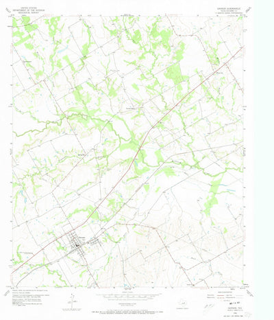 United States Geological Survey Dawson, TX (1956, 24000-Scale) digital map