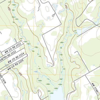 United States Geological Survey Dawson, TX (2022, 24000-Scale) digital map