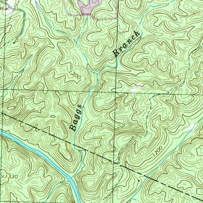 United States Geological Survey Dawsonville, GA (1997, 24000-Scale) digital map
