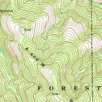 United States Geological Survey Day Basin, OR (1972, 24000-Scale) digital map