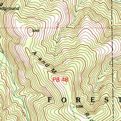United States Geological Survey Day Basin, OR (1992, 24000-Scale) digital map