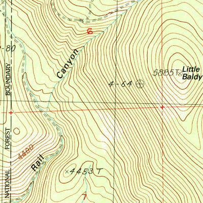 United States Geological Survey Day, CA (1990, 24000-Scale) digital map