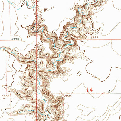 United States Geological Survey Day School, MT (1964, 24000-Scale) digital map