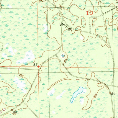 United States Geological Survey Day SE, FL (1954, 24000-Scale) digital map