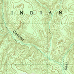 United States Geological Survey Day Spring, AZ (1990, 24000-Scale) digital map