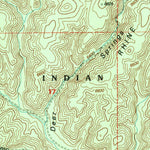United States Geological Survey Day Spring, AZ (1998, 24000-Scale) digital map