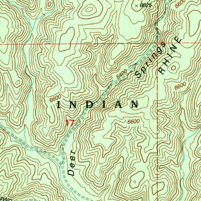 United States Geological Survey Day Spring, AZ (1998, 24000-Scale) digital map