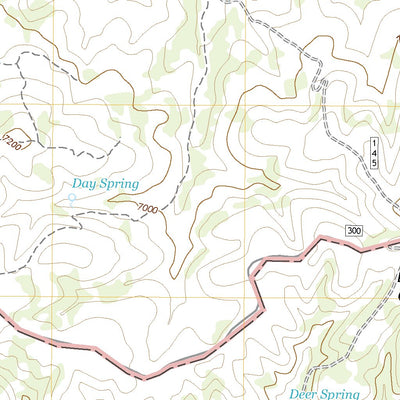 United States Geological Survey Day Spring, AZ (2021, 24000-Scale) digital map