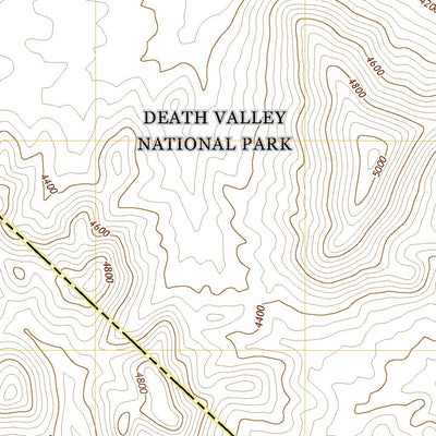 United States Geological Survey Daylight Pass, CA (2021, 24000-Scale) digital map