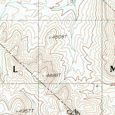 United States Geological Survey Daylight Pass, CA-NV (1988, 24000-Scale) digital map