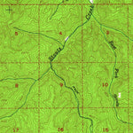 United States Geological Survey Days Creek, OR (1954, 62500-Scale) digital map