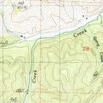 United States Geological Survey Days Creek, OR (1986, 24000-Scale) digital map