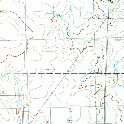 United States Geological Survey Daysville, IL (1983, 24000-Scale) digital map