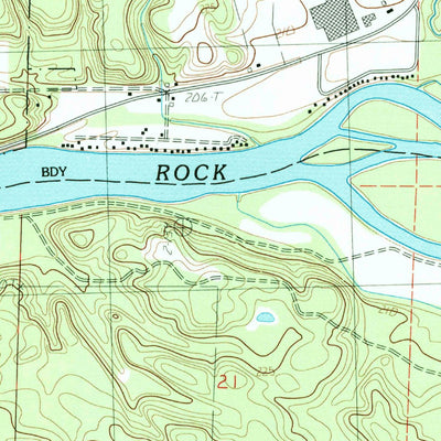 United States Geological Survey Daysville, IL (1983, 24000-Scale) digital map