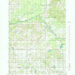 United States Geological Survey Dayton Center, MI (1985, 24000-Scale) digital map