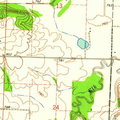United States Geological Survey Dayton, MO (1961, 24000-Scale) digital map