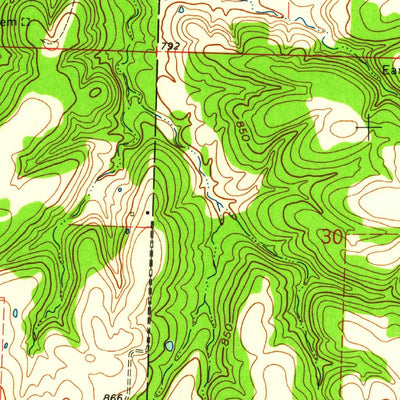 United States Geological Survey Dayton, MO (1961, 24000-Scale) digital map