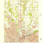 United States Geological Survey Dayton North, OH (1955, 24000-Scale) digital map