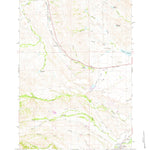 United States Geological Survey Dayton North, WY (1964, 24000-Scale) digital map