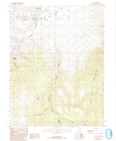 United States Geological Survey Dayton, NV (1993, 24000-Scale) digital map