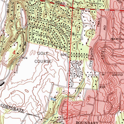 United States Geological Survey Dayton South, OH (1966, 24000-Scale) digital map