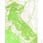 United States Geological Survey Dayton South, WY (1964, 24000-Scale) digital map