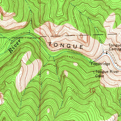 United States Geological Survey Dayton South, WY (1964, 24000-Scale) digital map