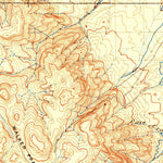 United States Geological Survey Dayton, WY-MT (1901, 125000-Scale) digital map