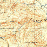 United States Geological Survey Dayton, WY-MT (1901, 125000-Scale) digital map