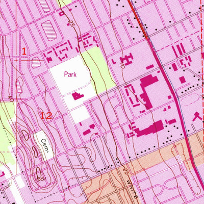 United States Geological Survey Daytona Beach, FL (1952, 24000-Scale) digital map