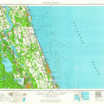 United States Geological Survey Daytona Beach, FL (1964, 250000-Scale) digital map