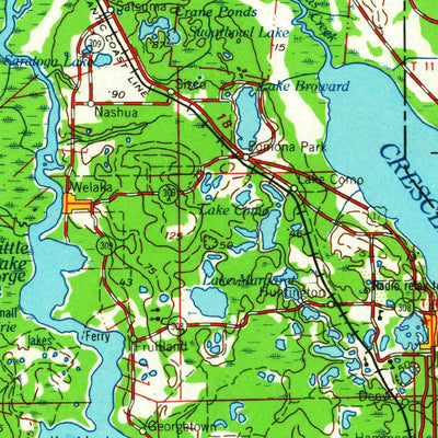 United States Geological Survey Daytona Beach, FL (1964, 250000-Scale) digital map