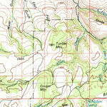 United States Geological Survey Dayville, OR (1981, 100000-Scale) digital map