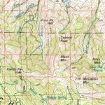 United States Geological Survey Dayville, OR (1981, 100000-Scale) digital map