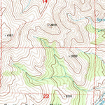 United States Geological Survey Dayville, OR (1992, 24000-Scale) digital map