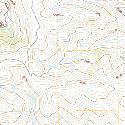 United States Geological Survey De Bord Peaks, OR (2020, 24000-Scale) digital map
