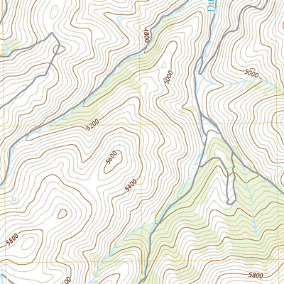 United States Geological Survey De Bord Peaks, OR (2020, 24000-Scale) digital map