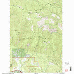 United States Geological Survey De Borgia North, MT (1999, 24000-Scale) digital map