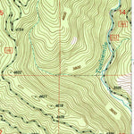 United States Geological Survey De Borgia North, MT (1999, 24000-Scale) digital map