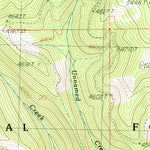 United States Geological Survey De Borgia South, MT-ID (1988, 24000-Scale) digital map